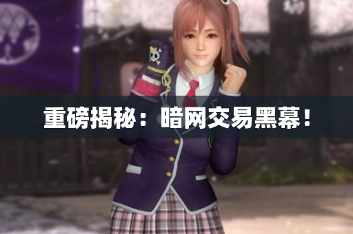 重磅揭秘：暗网交易黑幕！