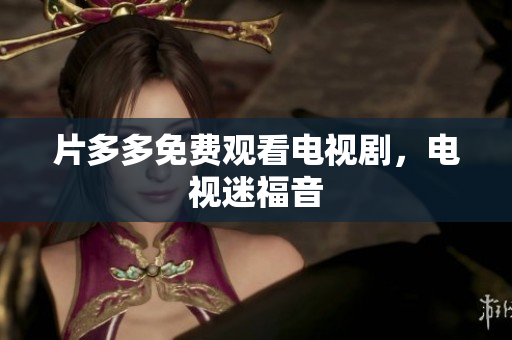 片多多免费观看电视剧，电视迷福音