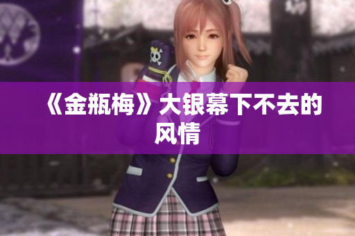 《金瓶梅》大银幕下不去的风情