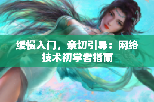 缓慢入门，亲切引导：网络技术初学者指南