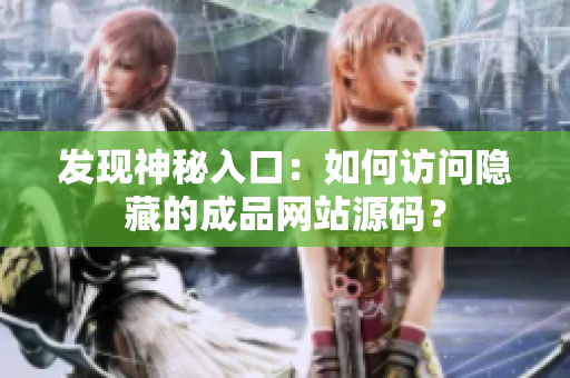 发现神秘入口：如何访问隐藏的成品网站源码？