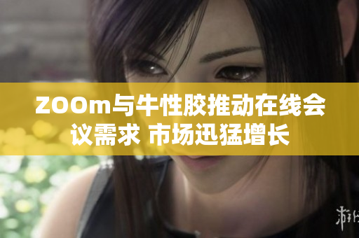 ZOOm与牛性胶推动在线会议需求 市场迅猛增长