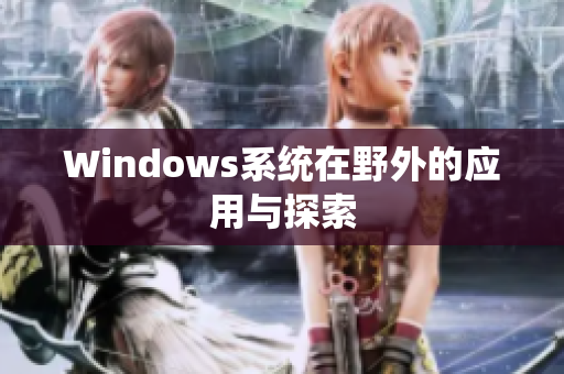 Windows系统在野外的应用与探索