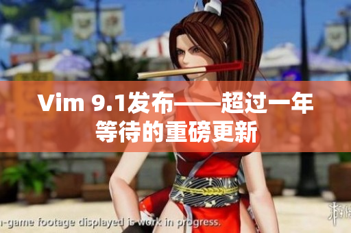 Vim 9.1发布——超过一年等待的重磅更新