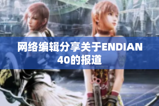网络编辑分享关于ENDIAN40的报道
