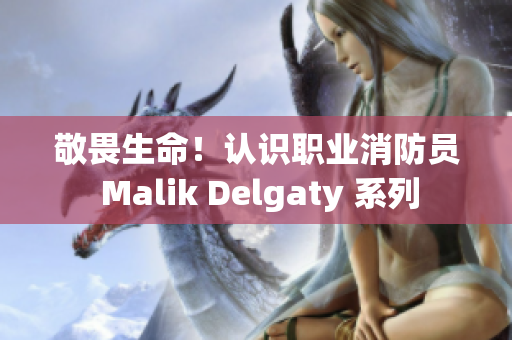 敬畏生命！认识职业消防员 Malik Delgaty 系列