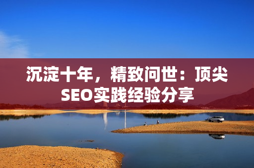沉淀十年，精致问世：顶尖SEO实践经验分享