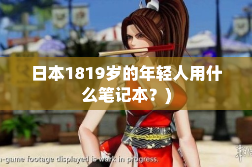 日本1819岁的年轻人用什么笔记本？)
