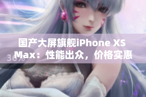 国产大屏旗舰iPhone XS Max：性能出众，价格实惠