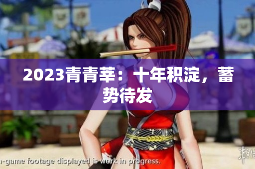 2023青青莘：十年积淀，蓄势待发