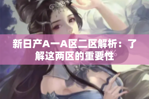 新日产A一A区二区解析：了解这两区的重要性