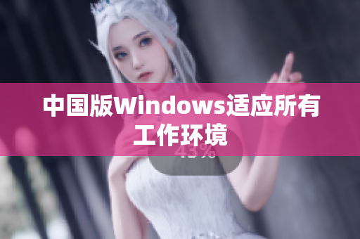 中国版Windows适应所有工作环境