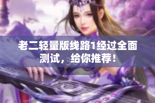 老二轻量版线路1经过全面测试，给你推荐！