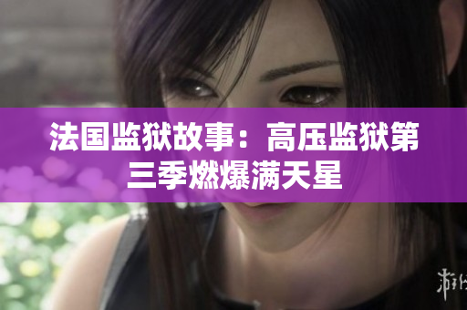 法国监狱故事：高压监狱第三季燃爆满天星
