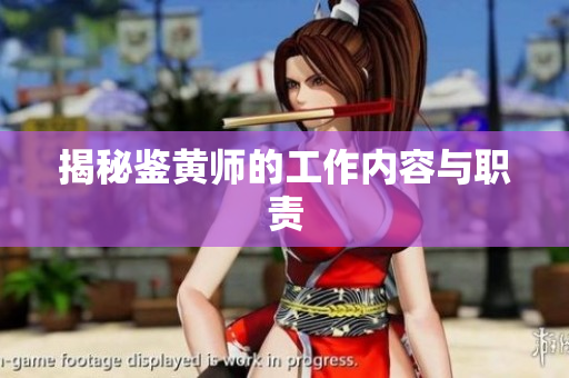 揭秘鉴黄师的工作内容与职责