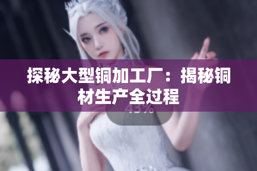 探秘大型铜加工厂：揭秘铜材生产全过程