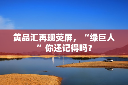 黄品汇再现荧屏，“绿巨人”你还记得吗？