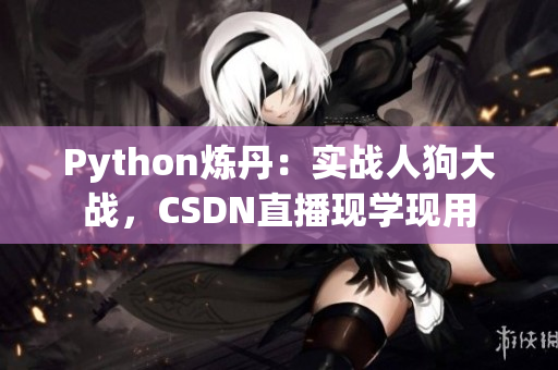 Python炼丹：实战人狗大战，CSDN直播现学现用