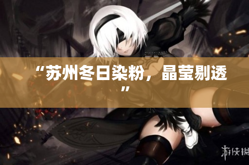 “苏州冬日染粉，晶莹剔透”