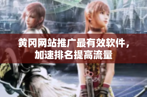 黄冈网站推广最有效软件，加速排名提高流量