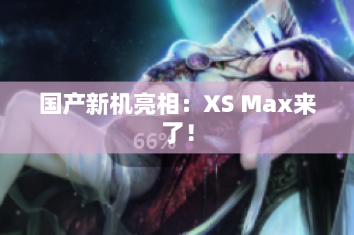 国产新机亮相：XS Max来了！