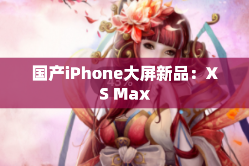 国产iPhone大屏新品：XS Max