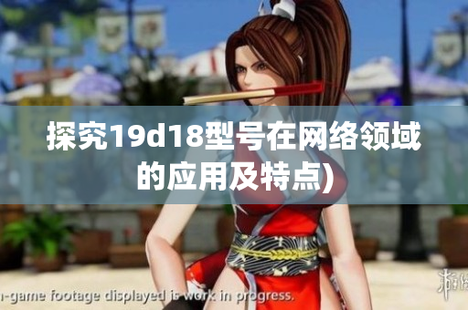 探究19d18型号在网络领域的应用及特点)