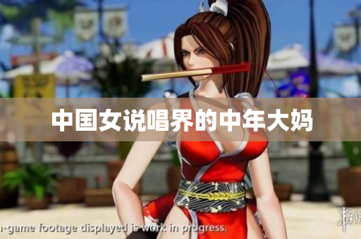 中国女说唱界的中年大妈
