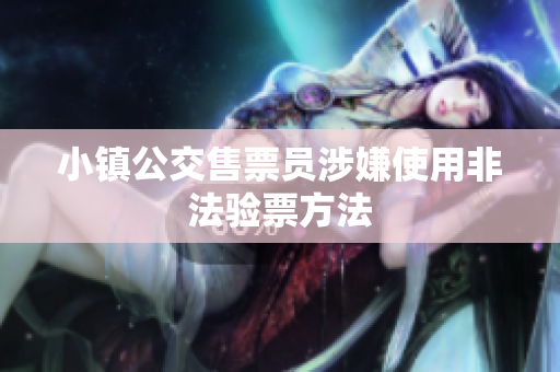 小镇公交售票员涉嫌使用非法验票方法