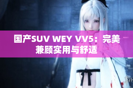 国产SUV WEY VV5：完美兼顾实用与舒适