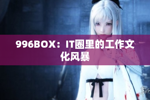 996BOX：IT圈里的工作文化风暴