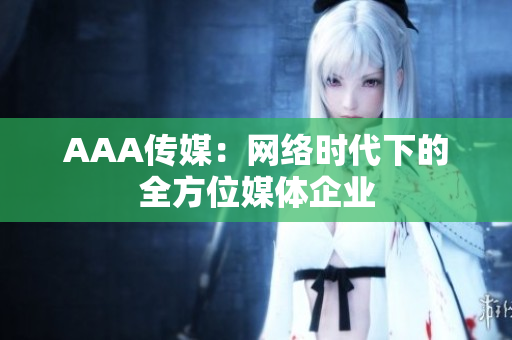 AAA传媒：网络时代下的全方位媒体企业