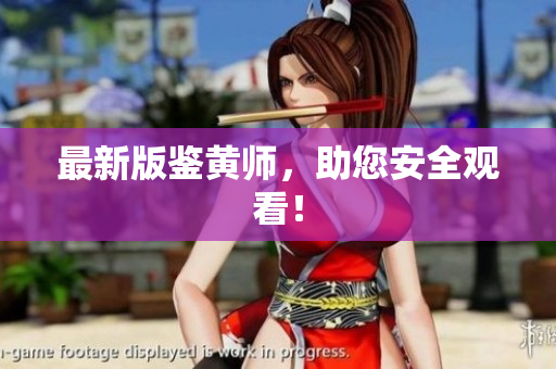 最新版鉴黄师，助您安全观看！
