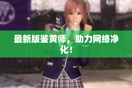 最新版鉴黄师，助力网络净化！