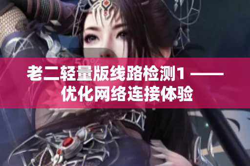 老二轻量版线路检测1 —— 优化网络连接体验
