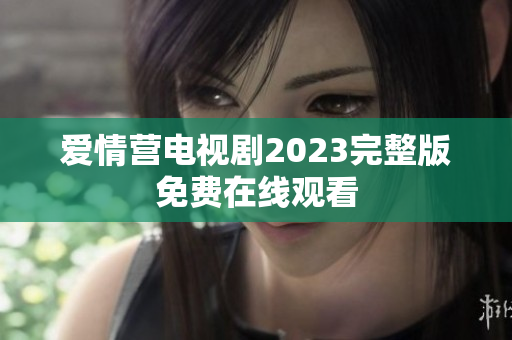 爱情营电视剧2023完整版免费在线观看