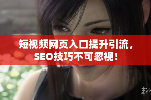 短视频网页入口提升引流，SEO技巧不可忽视！