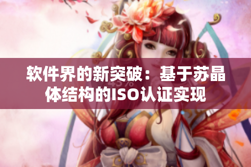 软件界的新突破：基于苏晶体结构的ISO认证实现