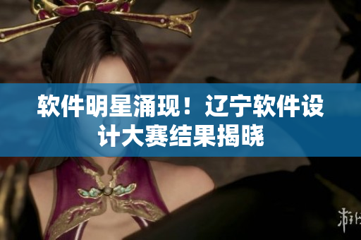 软件明星涌现！辽宁软件设计大赛结果揭晓