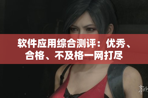 软件应用综合测评：优秀、合格、不及格一网打尽