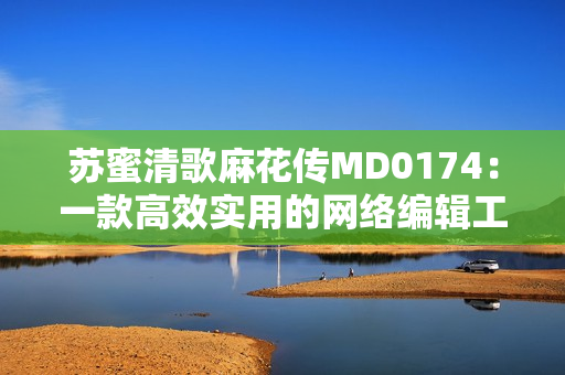 苏蜜清歌麻花传MD0174：一款高效实用的网络编辑工具
