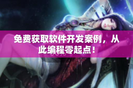 免费获取软件开发案例，从此编程零起点！