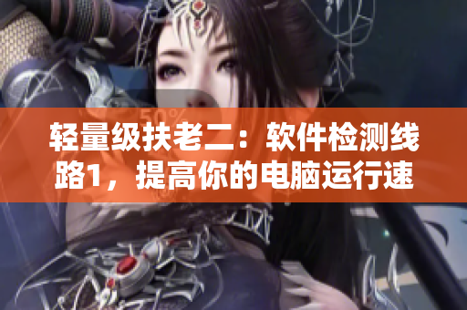 轻量级扶老二：软件检测线路1，提高你的电脑运行速度