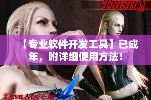 【专业软件开发工具】已成年，附详细使用方法！