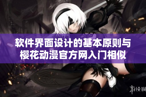 软件界面设计的基本原则与樱花动漫官方网入门相似