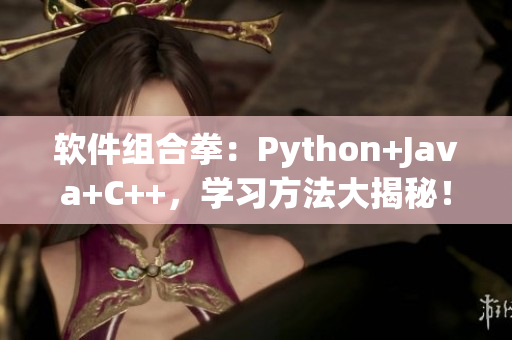 软件组合拳：Python+Java+C++，学习方法大揭秘！