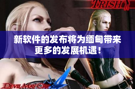 新软件的发布将为缅甸带来更多的发展机遇！