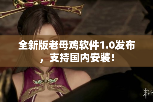 全新版老母鸡软件1.0发布，支持国内安装！