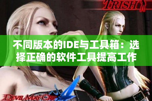 不同版本的IDE与工具箱：选择正确的软件工具提高工作效率