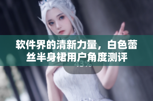 软件界的清新力量，白色蕾丝半身裙用户角度测评